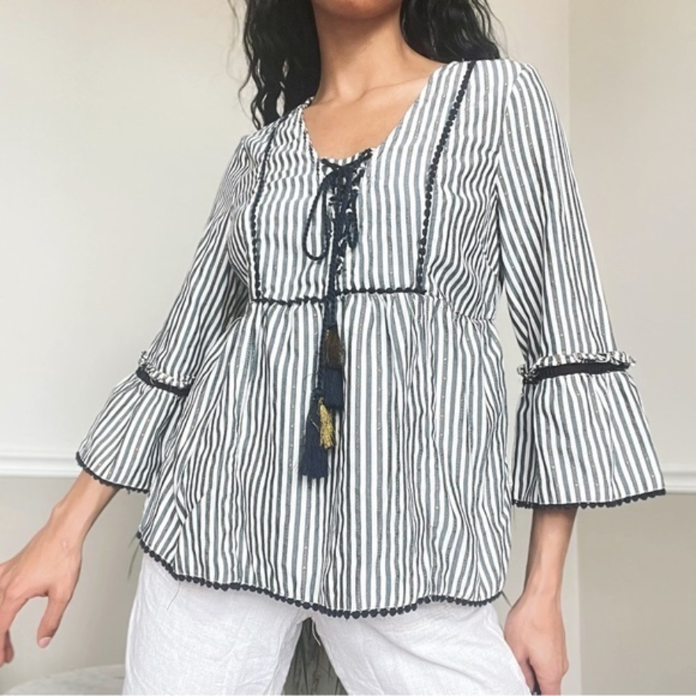 Crown & Ivy Striped Top